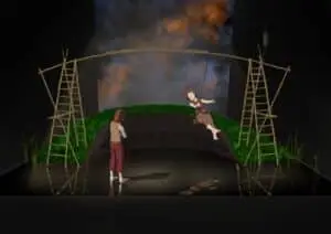 Projet scénographique - dessins de Damien Caille-Perret